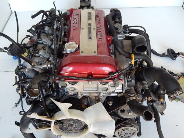 JDM 1989–1993 Nissan 180SX / 240SX / Silvia S13 SR20DET Red Top Engine & 5-Speed Manual Transmission Swap - Image 3